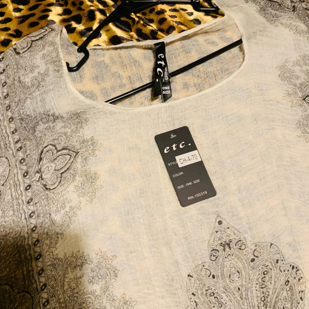 Swimsuit cover up. One size fits all